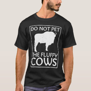 T-shirt Ne Caressez Pas Les Vaches Douces Parc National De
