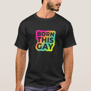 T-shirt Né Cette Gay Color Edition 1