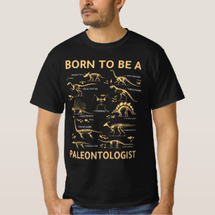 T-shirt né comme paléontologue