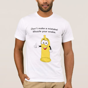 T-shirt Ne commettez pas d’erreur Ne muselez pas votre ser