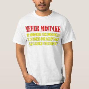 T-SHIRT NE CONFONDEZ JAMAIS