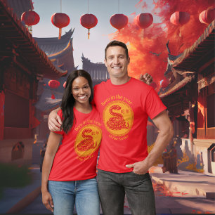 T-shirt Né dans l'année du serpent - Zodiaque chinois