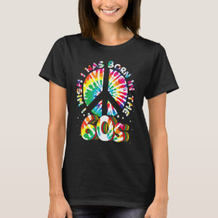 T-shirt Né dans les années 60 Vintage Rétro Années 60 Hipp