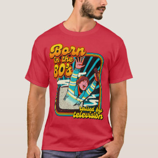T-shirt Né dans les années 80 par Tobe Fonseca
