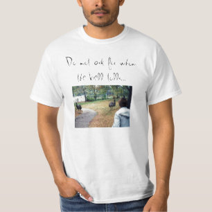 T-shirt Ne demandez pas qui la cloche sonne
