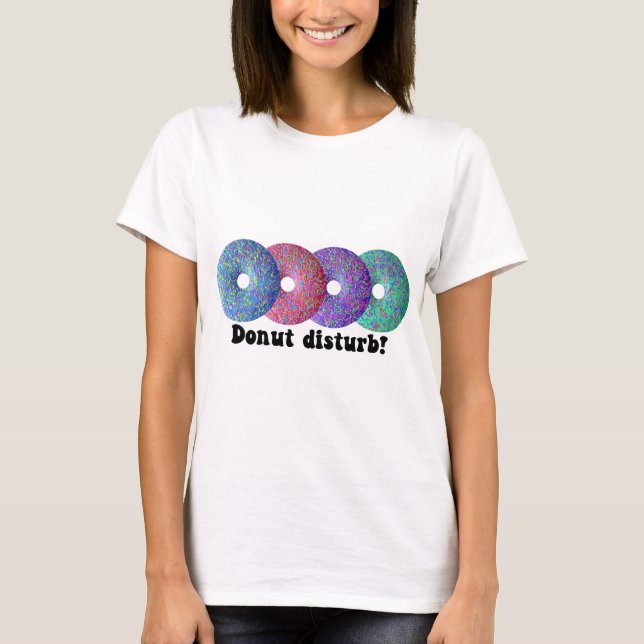 T-shirt Ne déranger pas (Devant)