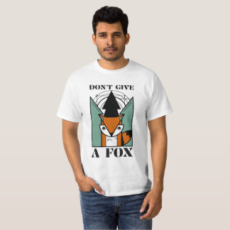 T-shirt Ne donne pas de renard