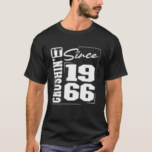T-shirt Né en 1966, Crushinu2019 Depuis 1966 Université F