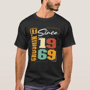 T-shirt Né en 1969, Crushinu2019 Ça depuis 1969 Université