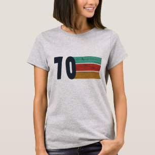 T-shirt Né en 1970 cadeau d'anniversaire vintage