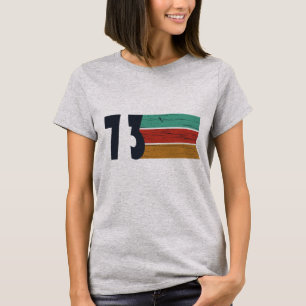 T-shirt Né en 1973 cadeau d'anniversaire vintage