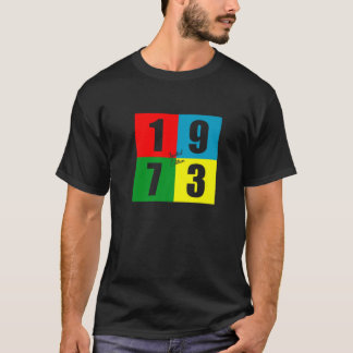 T-shirt Né En 1973 Retro Vintage 49Th Limited Edition Bi