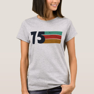 T-shirt Né en 1975 cadeau vintage 50e anniversaire