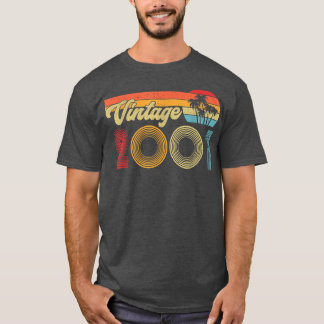 T-shirt Né En 2001 21 Ans Cadeaux Fabriqués En 2001 21ème