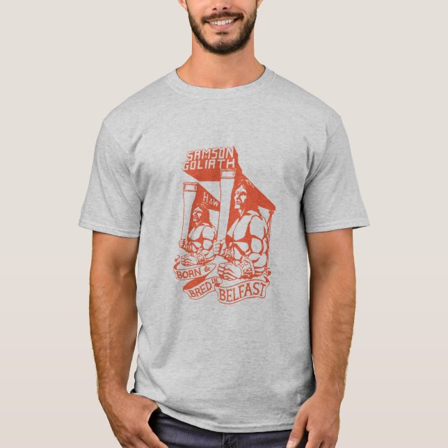 T-shirt Né et multiplié à Belfast (Devant)
