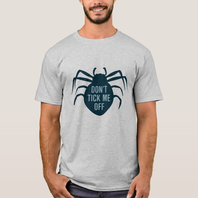 T-shirt Ne fait pas tic tac je (Devant)