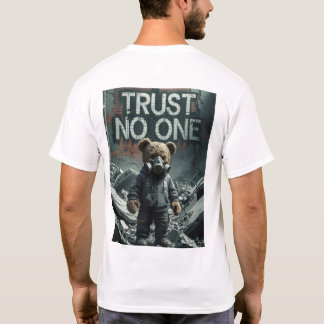T-shirt ne faites confiance à personne.