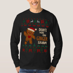 T-shirt Ne faites pas ce gingembre de sébaste accroché à g