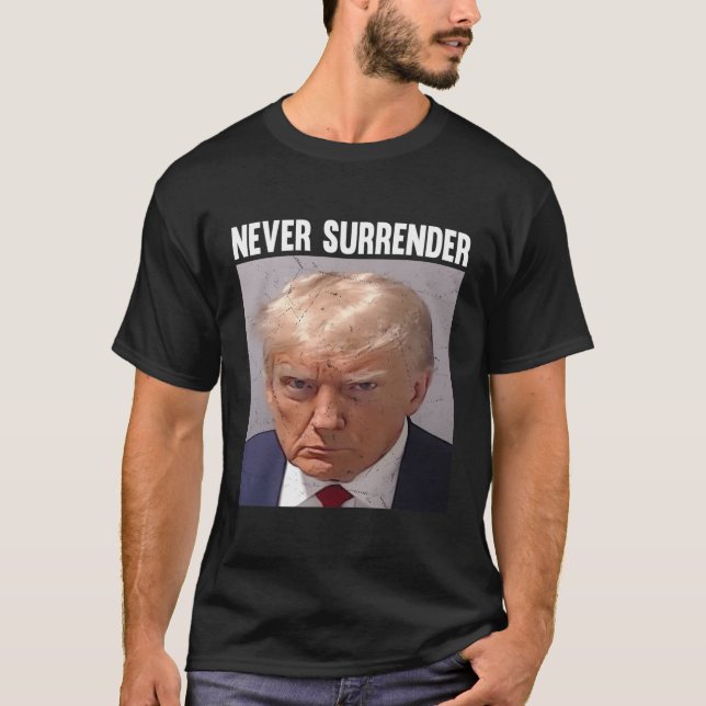 T-shirt Ne jamais abandonner (Devant)