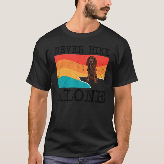T-shirt Ne jamais faire la randonnée seule American Water  (Devant)
