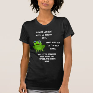 T-shirt Ne jamais parler avec une petite fille