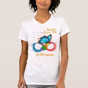 T-shirt Ne jamais renoncer à la sensibilisation aux RSD C