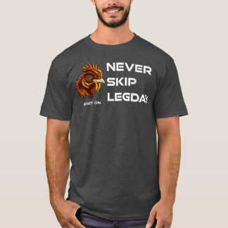 T-shirt Ne Jamais Sauter La Bête Légendaire Sur La Motivat
