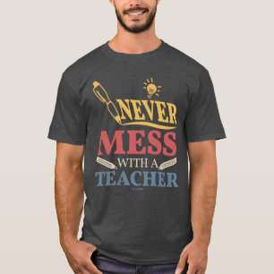 T-shirt Ne jamais se mêler à la famille Aeacher