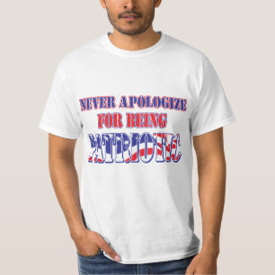 T-shirt Ne jamais s'excuser