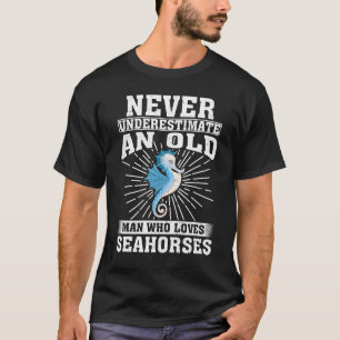 T-shirt Ne jamais sous-estimer un vieil homme qui aime les