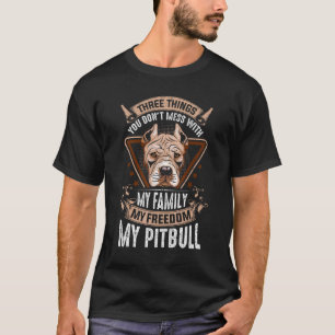 T-shirt Ne Jouez Pas Avec La Liberté De Ma Famille Ou Mon