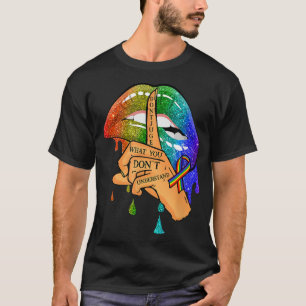 T-shirt Ne jugez pas ce que vous ne comprenez pas LGBT Pri