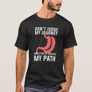 T-shirt Ne jugez pas mon voyage jusqu'à ce que vous ayez p