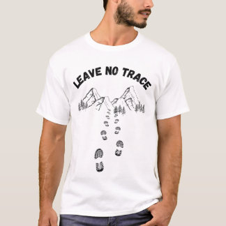 T-shirt Ne laisser aucune trace Randonnée écologique Respe