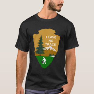 T-shirt Ne laissez pas de trace Édition Parcs nationaux
