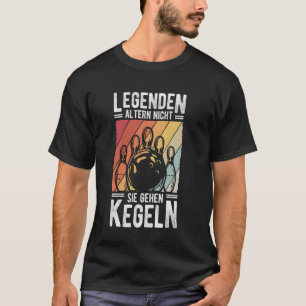 T-shirt NE LAISSEZ PAS L'ÂGE S'ÉPANOUIR, Retro, Légendes