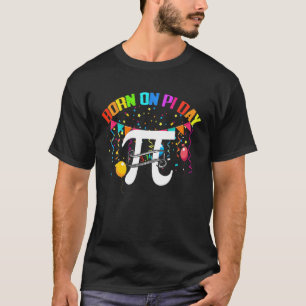 T-shirt Né Le Jour Du Pi Joyeux Anniversaire Mars Math 3.1