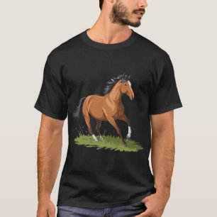 T-SHIRT NÉ LIBRE CHEVAL