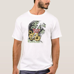 T-shirt Né libre d'impôt sur les cadeaux de mort et T-shir