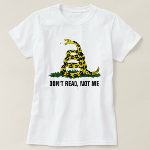 T-shirt Ne lisez pas, pas moi