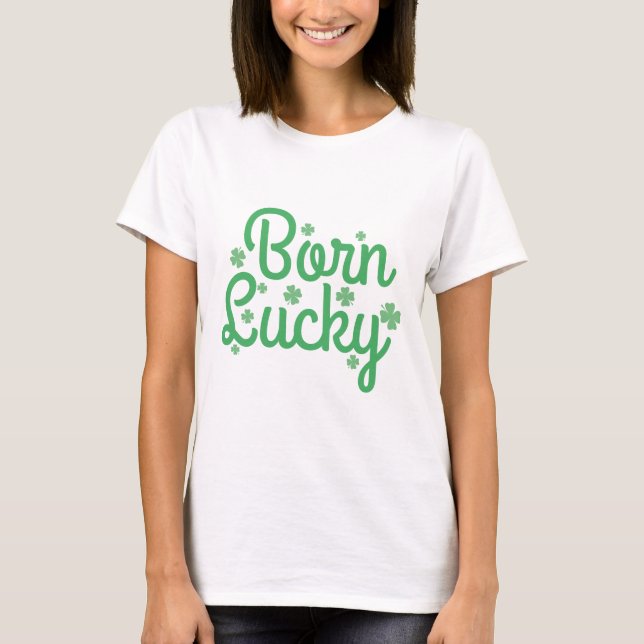T-shirt Né Lucky (Devant)