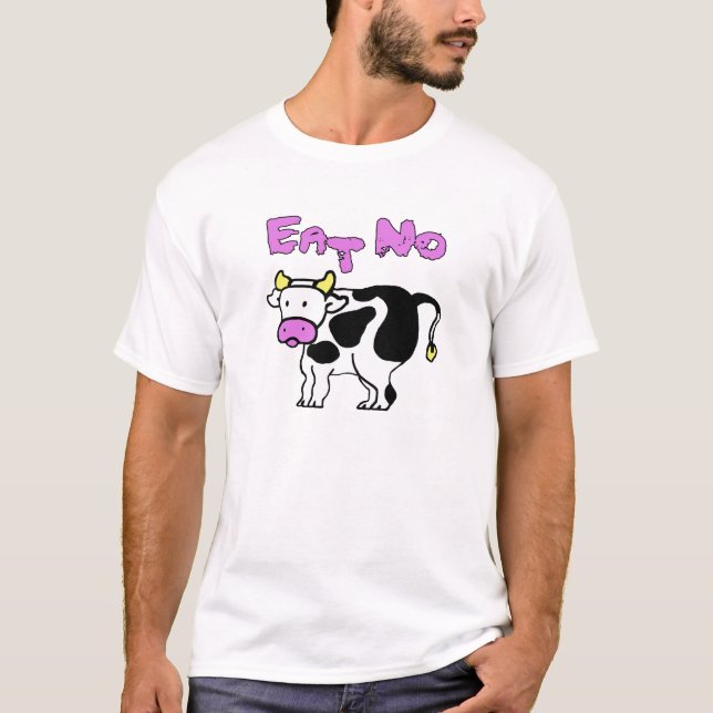 T-shirt Ne mangez aucune vache (Devant)