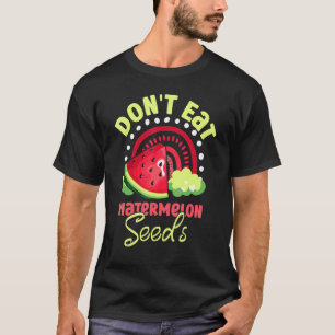 T-shirt Ne mangez pas de graines de pastèque Grossesse est