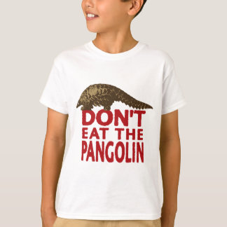 T-shirt Ne mangez pas le Pangolin
