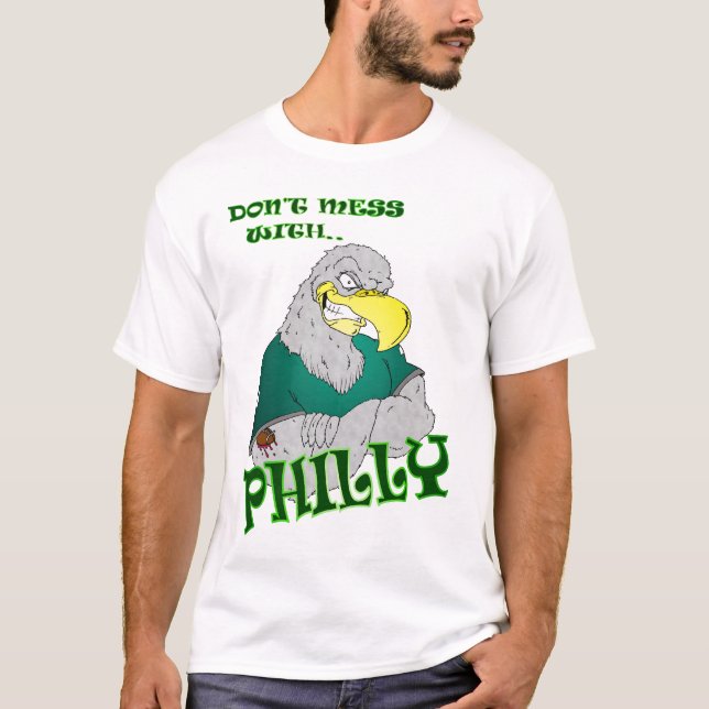 T-shirt Ne manquez pas avec le football de Philly (Devant)