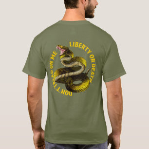 T-shirt Ne Marche Pas Sur Moi Liberté Ou Mort