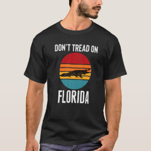 T-shirt Ne marchez pas sur la Floride Ron Desantis 2024