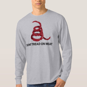 T-shirt Ne marchez pas sur la viande