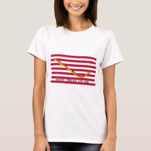 T-shirt Ne marchez pas sur moi, Jack naval américain