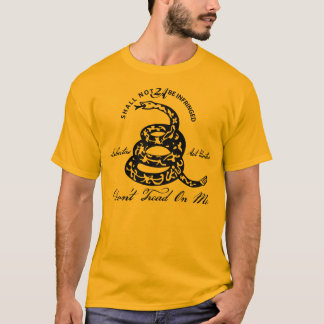 T-shirt Ne marchez pas sur moi le 2ème amendement